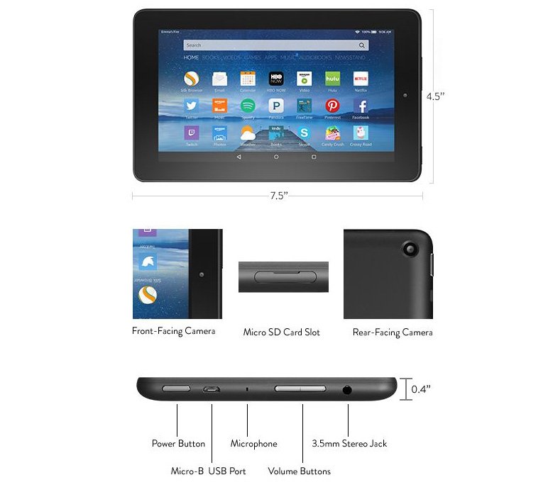 Fire-Tablet-Specifications