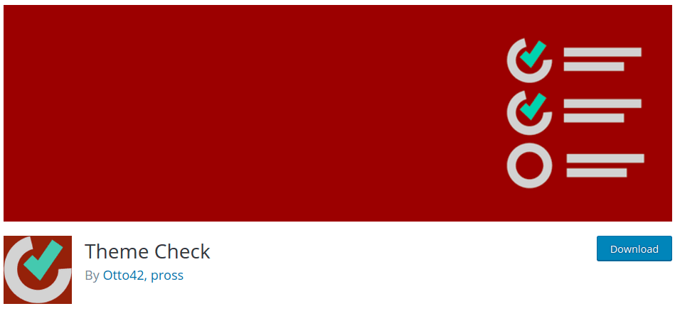 WordPress Theme Check