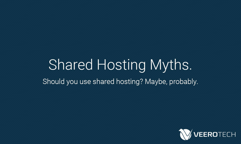 shared hosting myths