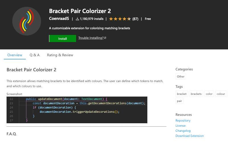 Best VS Code Extension