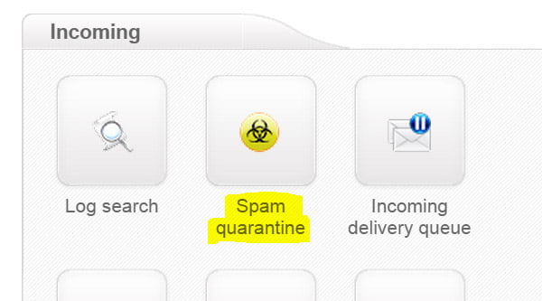 Spam-Quarantine