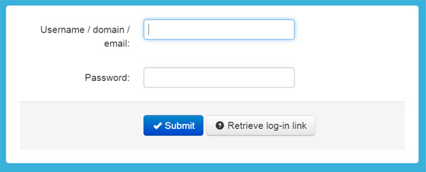 SpamPanel-Login