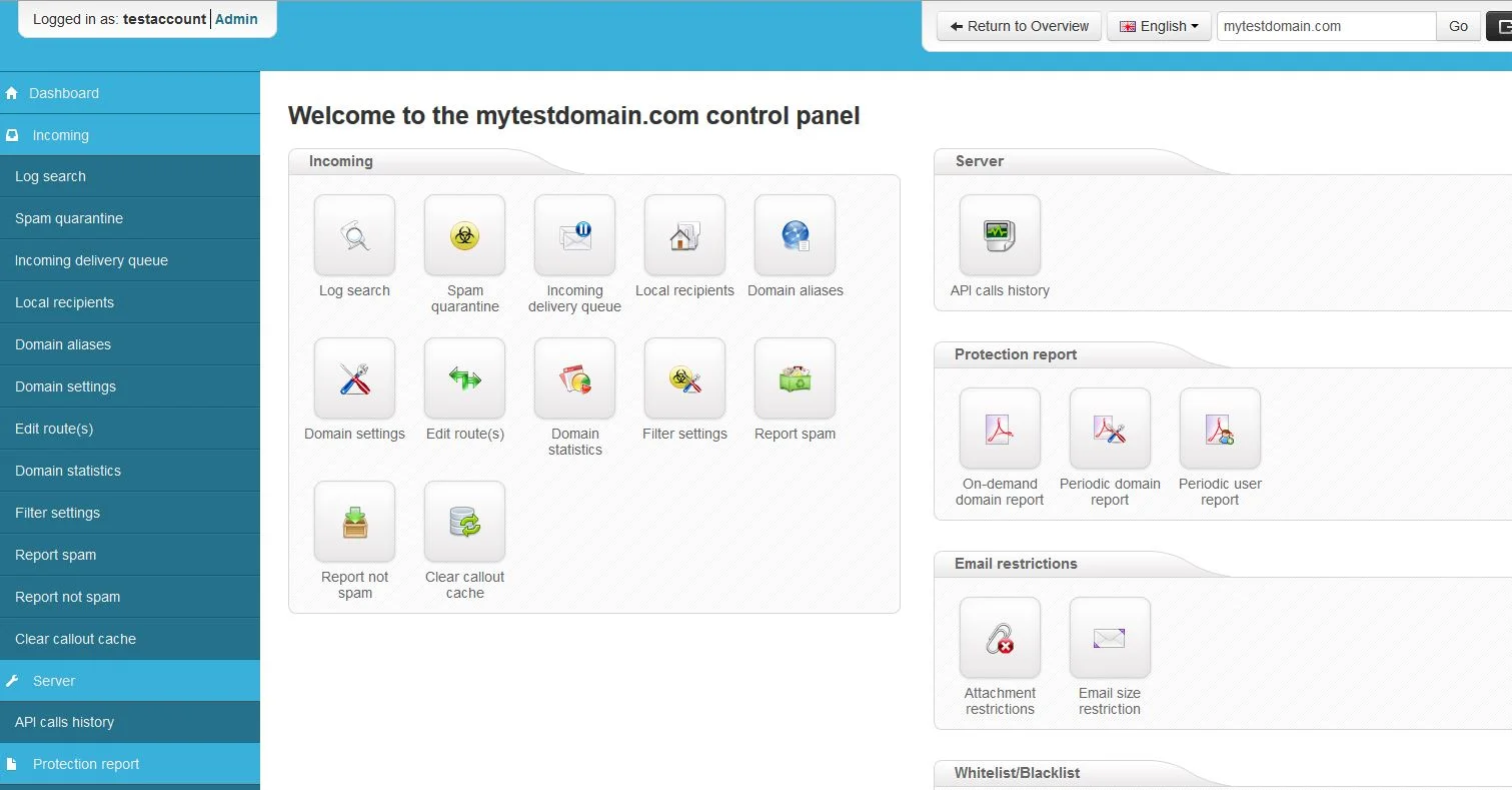 spamexperts-domain-level-control-panel