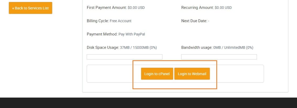 login-to-cpanel-buttons