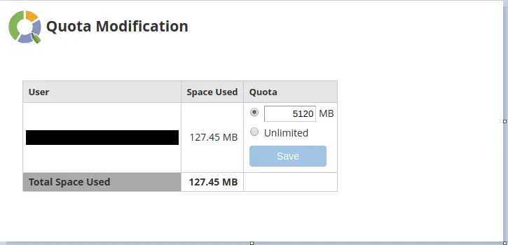 How to increase disk space in cpanel/WHM ?