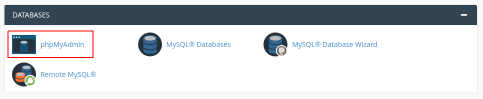 Renaming the Database