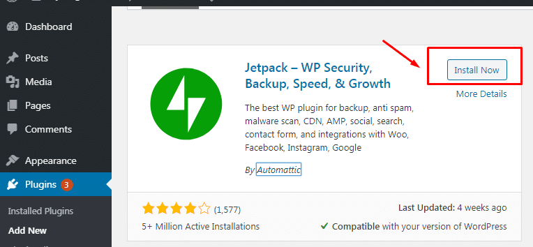Learn How to Install the WordPress Jetpack Plugin