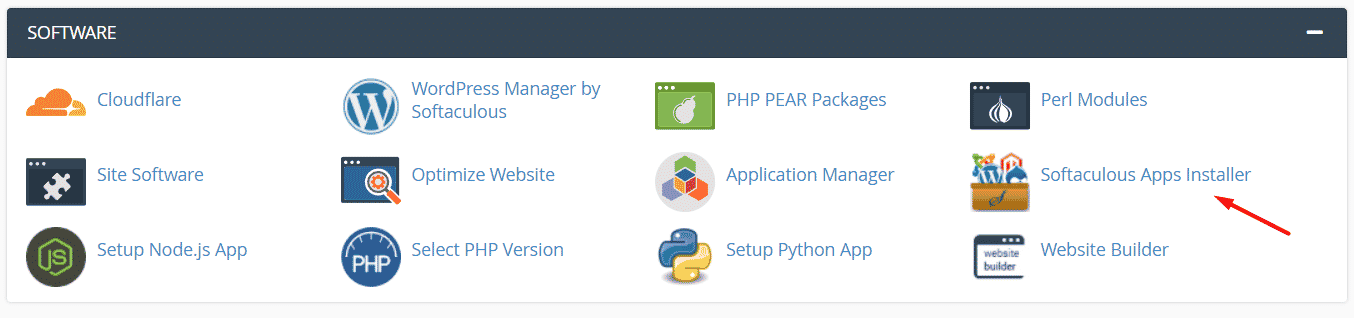 Softaculous Apps Installer in cPanel