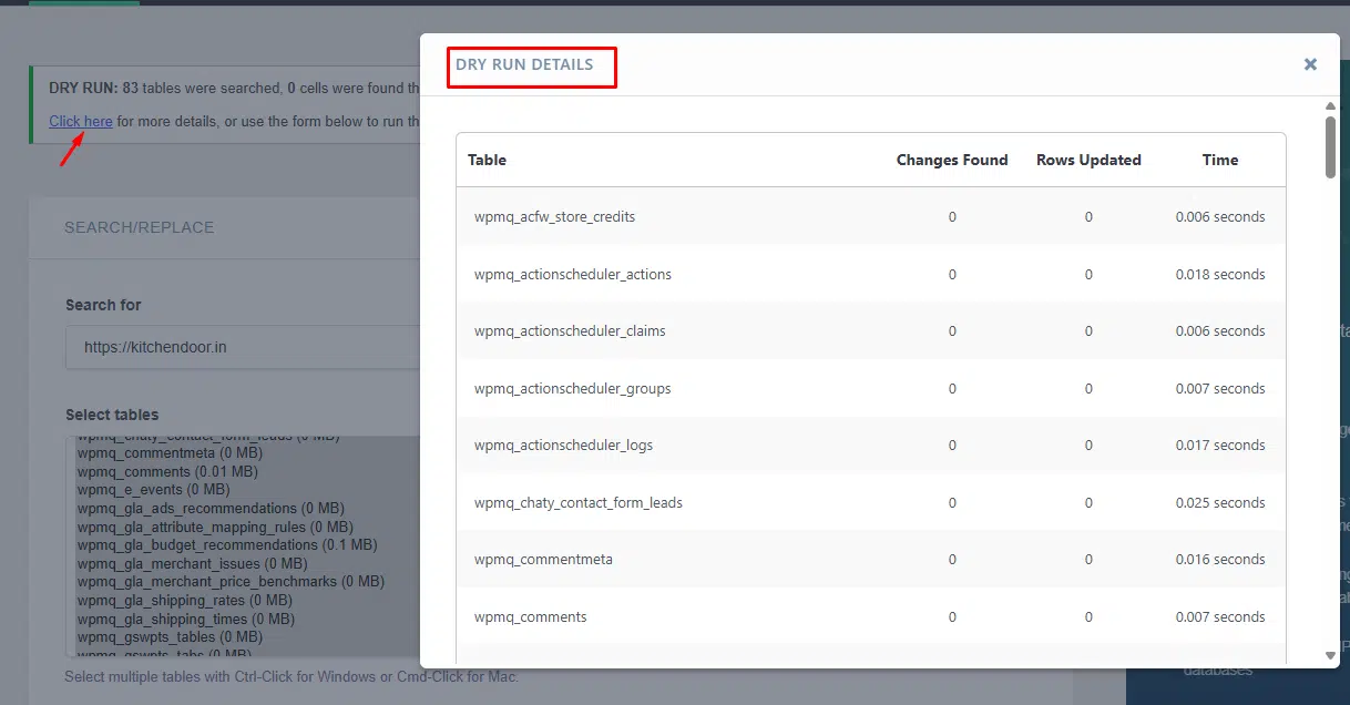 WordPress Plugin Better Search Replace